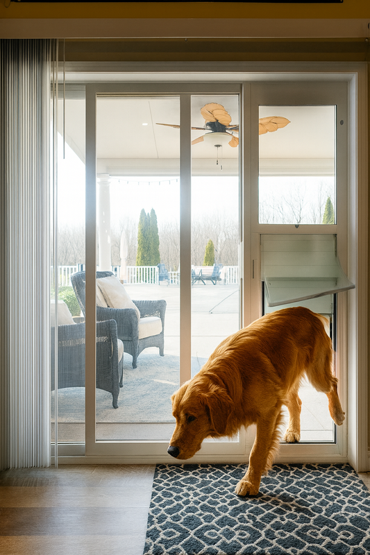 Best Dog Door for Large Dogs – SmartSlydr vs Flap Doggy Doors
