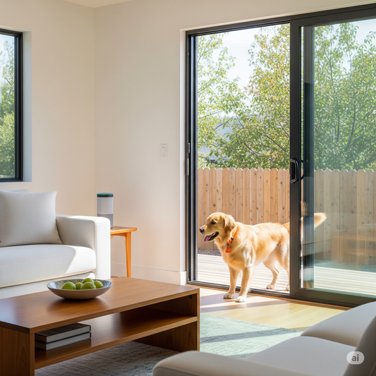 Designing Your Dream Home with Your Pet in Mind: Smart Pet Door Solutions